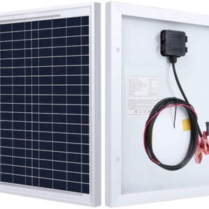 Pannello Solare Fotovoltaico 20w 12v Policristallino